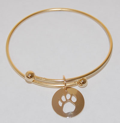 Lion Track Bracelet - gold