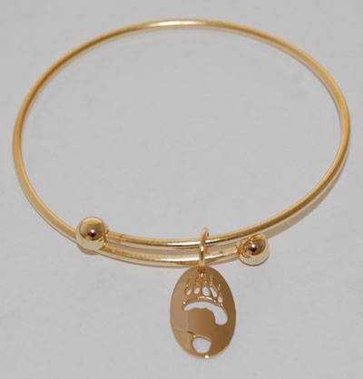 Panda Track Bracelet - gold