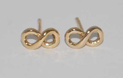 Infinity Earrings - gold