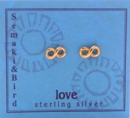 Infinity Earrings - gold