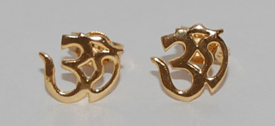 Ohm Earrings - gold