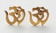 Ohm Earrings - gold