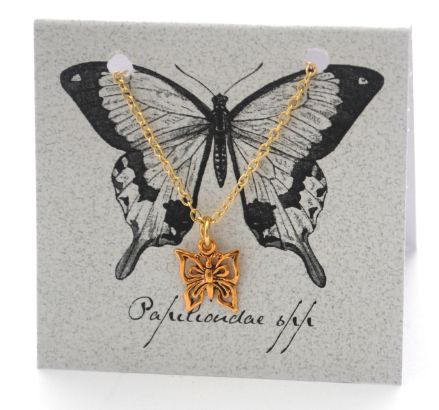 Butterfly Necklace - gold
