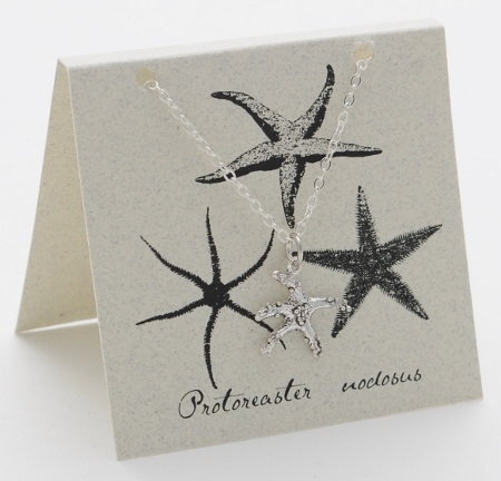 Starfish Necklace - silver