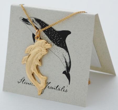 Dolphin Necklace - gold