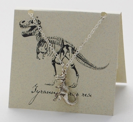 T. Rex Necklace - silver