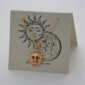 Sun Necklace - gold