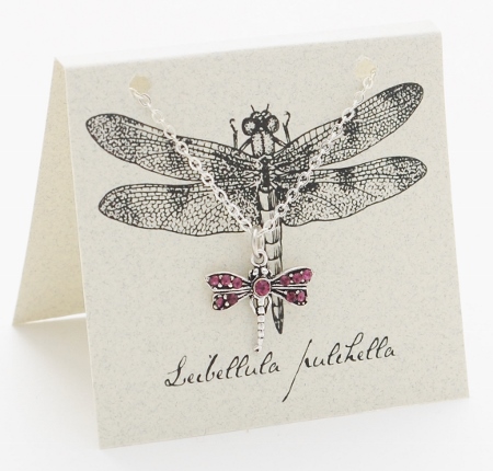 Dragonfly Necklace - silver
