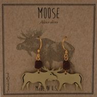 Moose Earrings