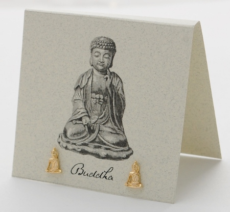 Buddha Earrings - gold