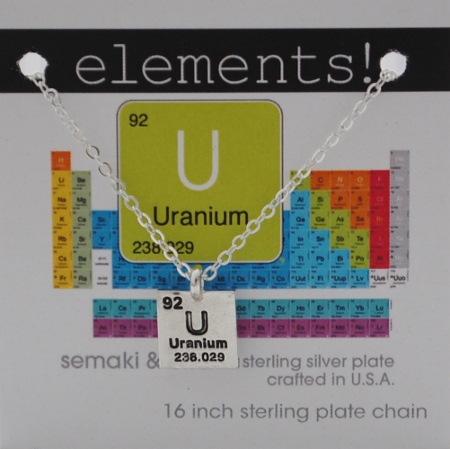 Uranium Elements Necklace