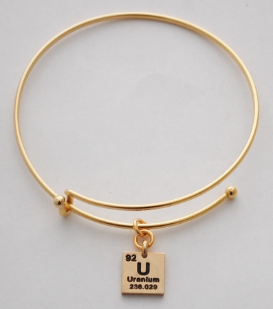 Uranium Elements Bracelet -gold