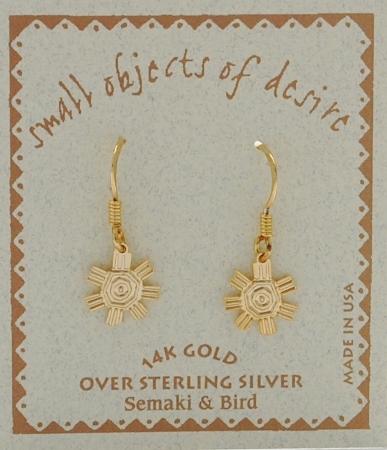 Sun Earrings - gold