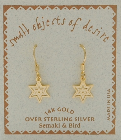 Star Earrings - gold