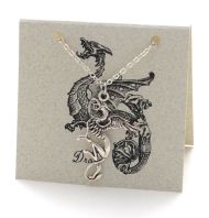 Dragon Necklace - silver