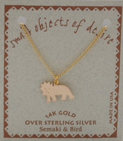Lion Necklace - gold
