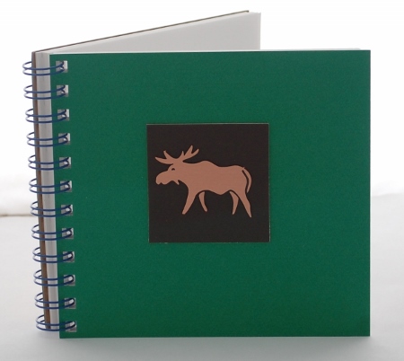 Moose Copper Charm Journal
