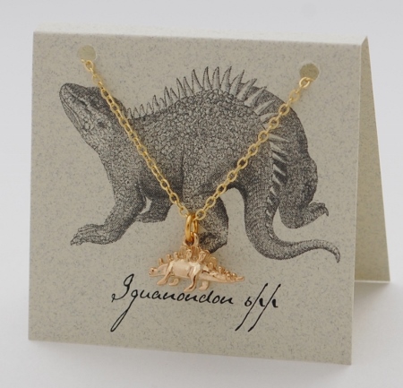 Dino Necklace - gold 