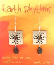 Sun Petroglyph Earrings