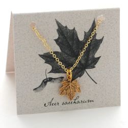 Sugar Maple Necklace - gold