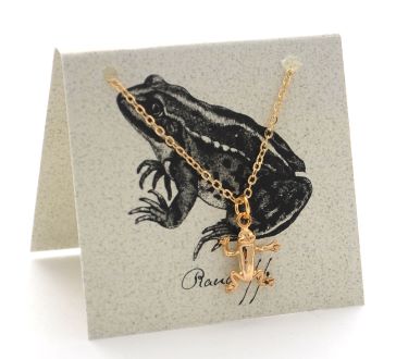 Frog Necklace - gold