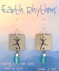 Dancer Petroglyph Earrings