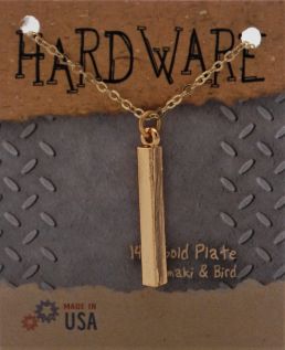 Spacer "Hardware" Necklace - gold