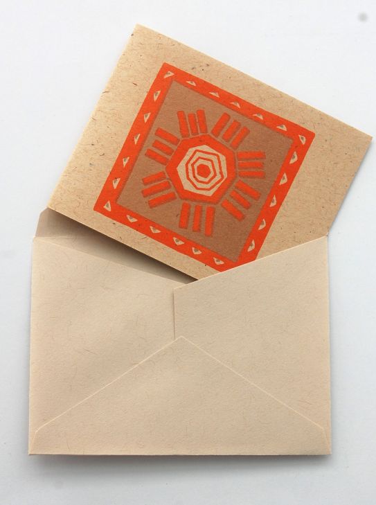 Sun Journey Gift Card & Envelope