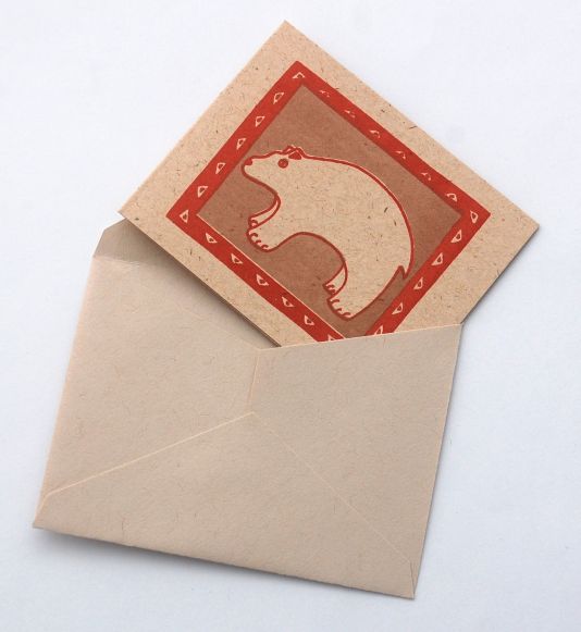 Bear Journey Gift Card & Envelope 