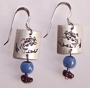 Salmon/Trout Petroglyph Earrings