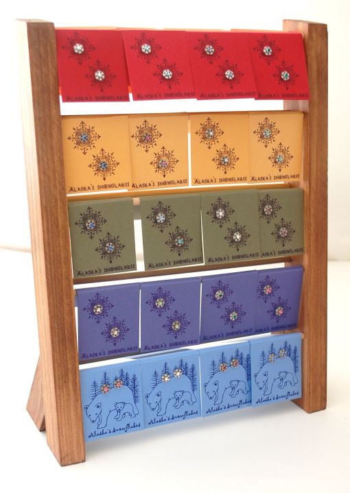 Alaska Snowflake Display Rack