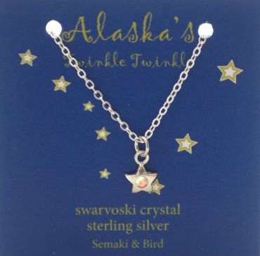Alaska Flag Necklace