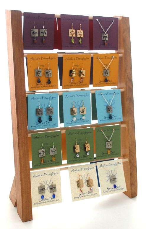 Alaska Petroglyph Display Rack