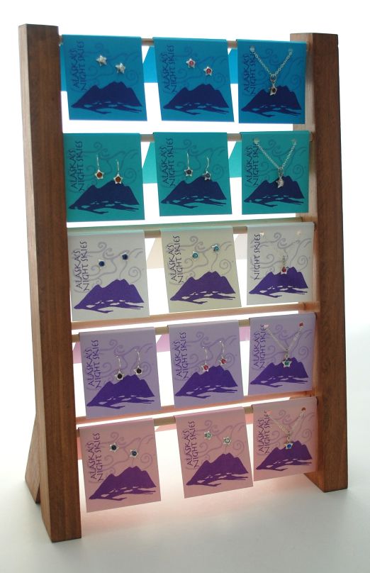 Alaska Night Skies Rack Display