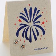 Firework "The 4th" Earrings