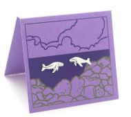 Humpback Whale Earring