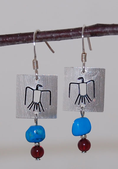 Eagle Petroglyph Earrings