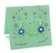 Sapphire - Pretty Pearl Earrings