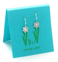Crystal Pretty Petal Earrings