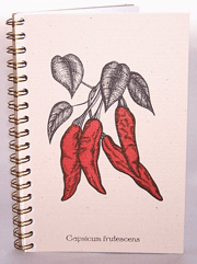 Chili Pepper Garden Party Journal