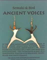 Dancer Ancient Voices Earrings - gold