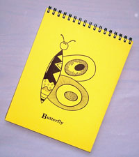 Butterfly Sketch Book