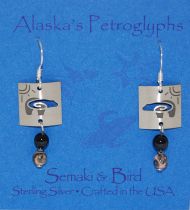 Petroglyph Earrings - Bear