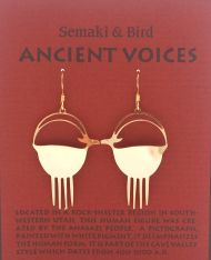 Mountain Sheep Earrings - gold