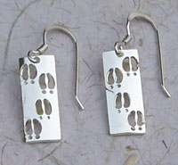 Deer Track Earrings