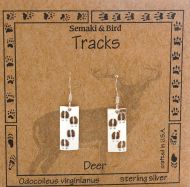 Deer Track Earrings