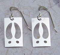 Moose Track Earrings