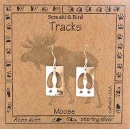 Moose Track Earrings
