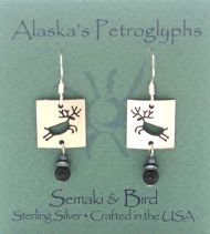 Petroglyph Earrings - Caribou