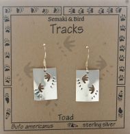 Toad Track Earrings